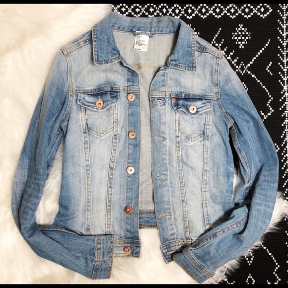 H&M Jackets & Coats Hm Jean Jacket Like New Poshmark